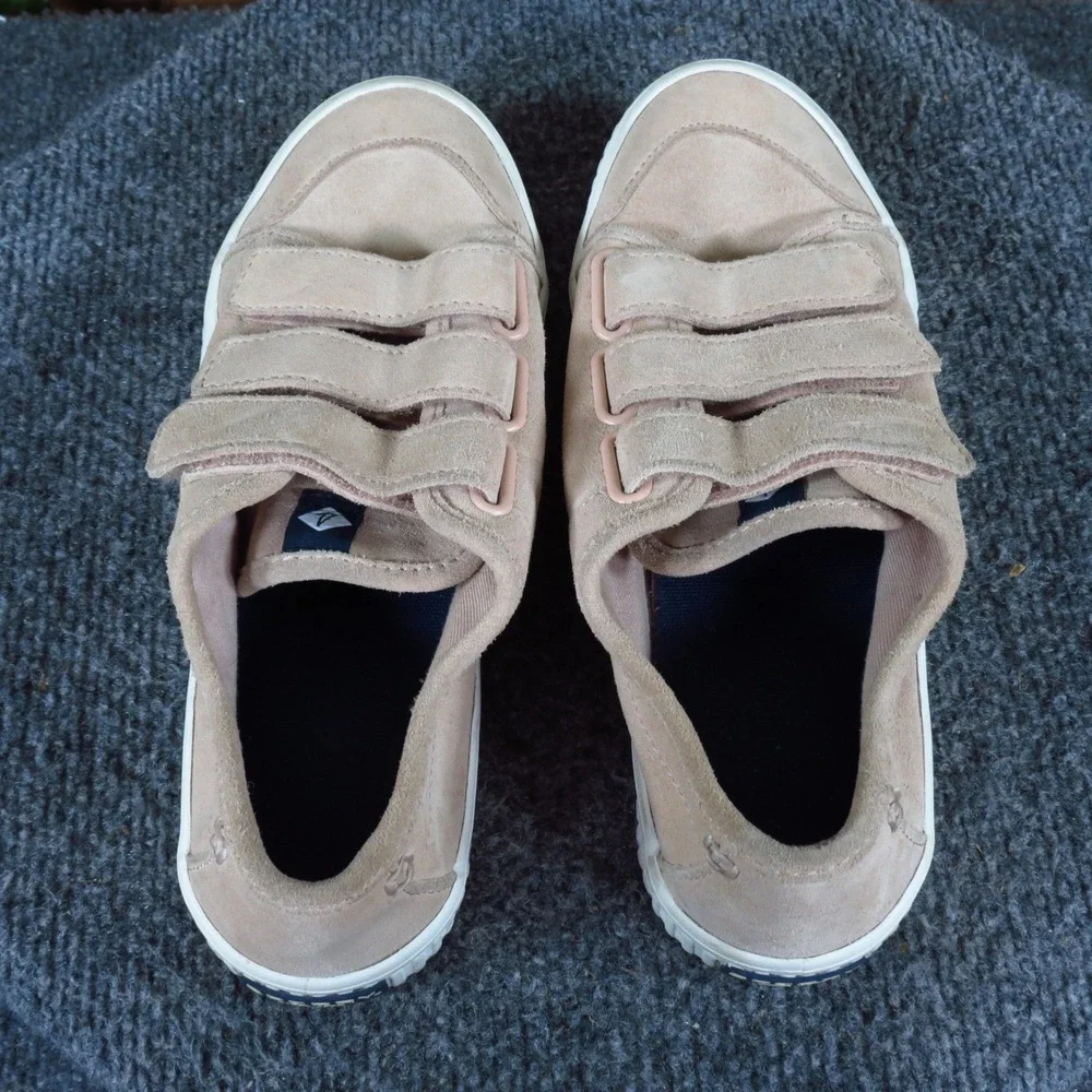 Sperry Crest Vibe Womens Sneakers Size 6 Casual Walking Shoes‎ Blush Pink Suede
